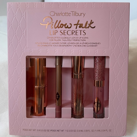 CHARLOTTE TILBURY NIB PILLOW TALK LIP SECRETS SET - Picture 3 of 3